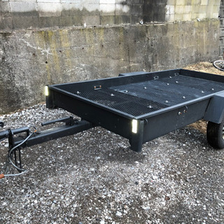ホクサツ　軽トレーラー　車検長めです