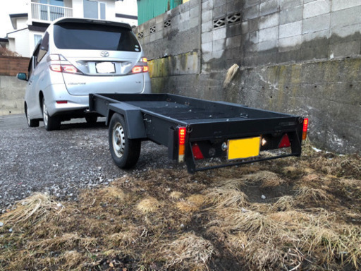 ホクサツ　軽トレーラー　車検長めです