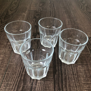【2月26日まで】【新品】IKEA POKAL ガラスコップ 4...