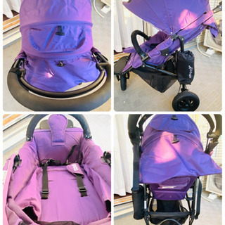 ☆半額セール☆ベビーカー　エアバギー　ここブレーキ　☆中古美品☆の画像