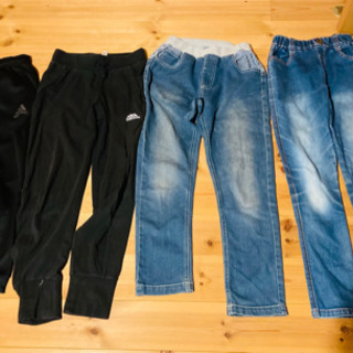 子供服 ジーパン、ジャージ等 130-140cm 4着