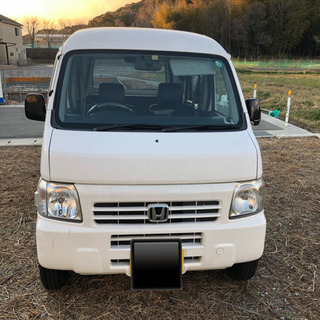 ホンダ　アクティバン　黒革シート　軽バス