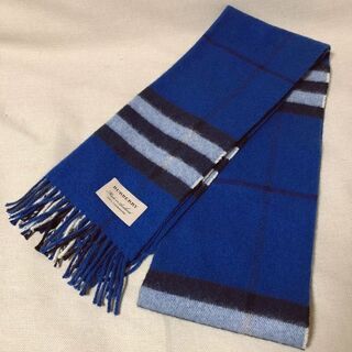BURBERRY カシミアマフラーの画像