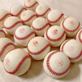 硬式野球 ボール 18球セットの画像