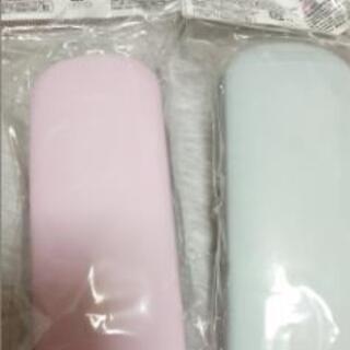 新品メガネケースフェミニンリボン二個セットの画像