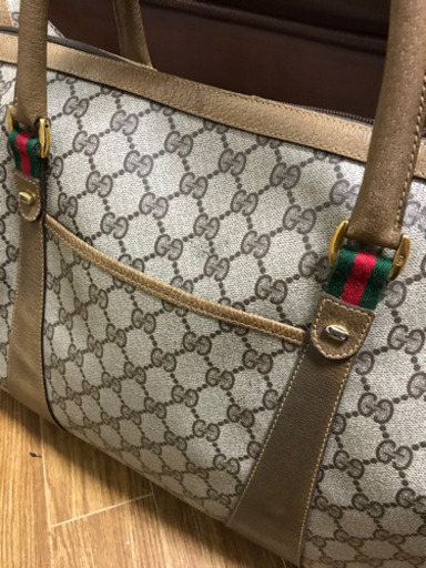 希少。オールドGUCCIボストンバッグ