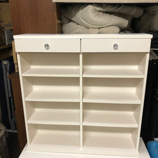 5段『スリム棚』引出し付きの画像