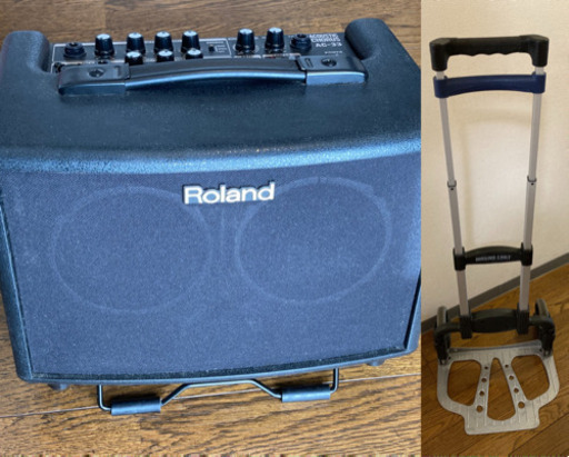 アコースティックアンプAC-33とキャリーのセット