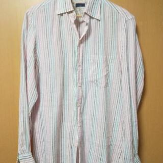 シップス SHIPS シャツ Lサイズ 日本製 麻100%