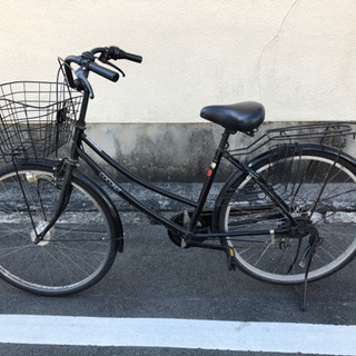 通学用自転車　26インチ