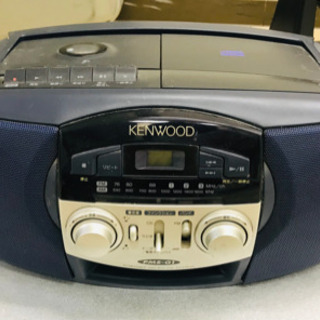 【めちゃくちゃ音のいい】KENWOOD   CDラジカセ