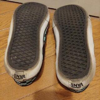 VANS　バンズ　ヴァンズチェッカースリッポン　サイズ10 レアの画像