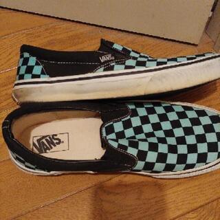 VANS　バンズ　ヴァンズチェッカースリッポン　サイズ10 レアの画像