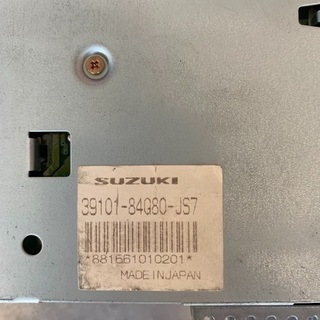 SUZUKI純正　カセットデッキ④の画像