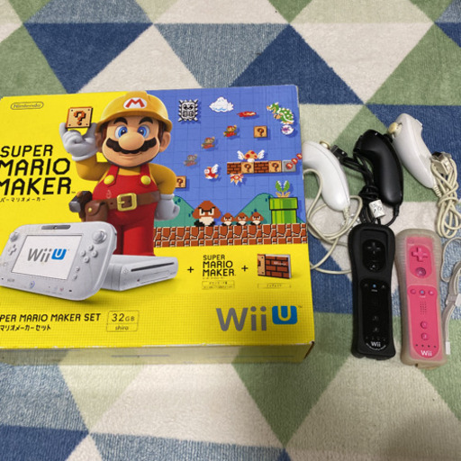 【引越し直前の為値下げ中】WiiU本体 ＋ 周辺機器