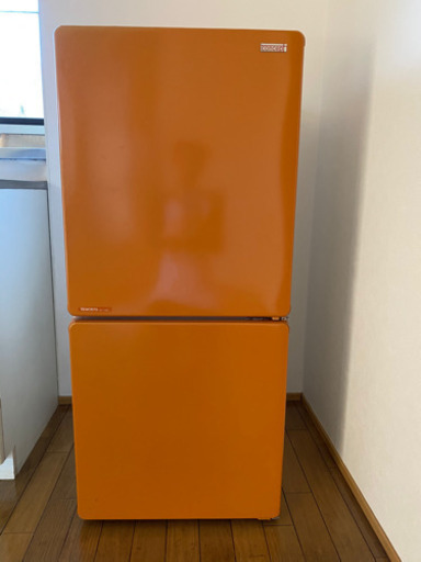 取り引き中★冷蔵庫★オレンジ★110L★美品