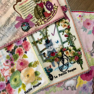 新品★1枚100円★ブランド キャラクター他ハンカチ ハンドタオルの画像