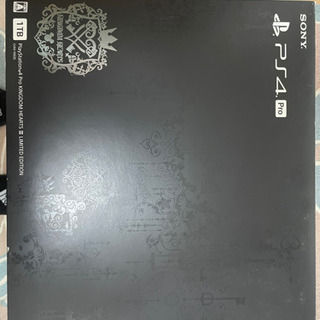 PS4 Pro キングダムハーツ3 リミデットエディションの画像