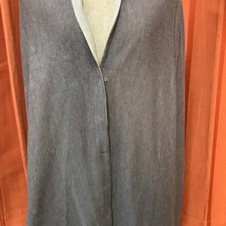 お話中　リバーシブル　ストールの画像