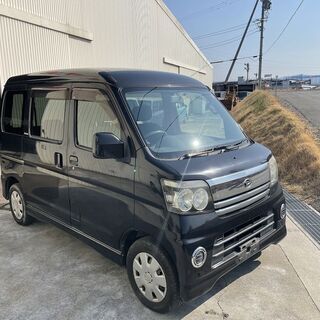 平成18年　アトレーワゴン　カスタムターボR　黒色　車検2年付き