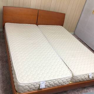 高級 arflex アルフレックス ベッド 210cm×180㎝ 寝具 POPPY ポピー クイーン マットレス付 ベッド マットレス ヴィーナスベッド 