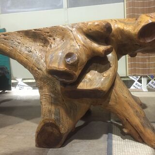 【愛品館市原店】切り株テーブル の画像