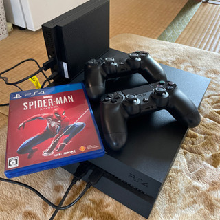 PS4 本体と4TERAのハードディスク