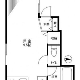 足立区　西新井駅　徒歩11分　角部屋　9.5畳　バス・トイレ別　...
