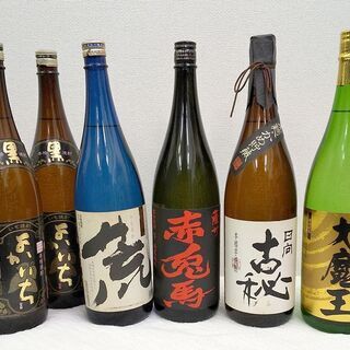 焼酎 1.8L(一升瓶) 6本セット 未開栓・保管品