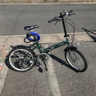 Jeep ジープ 20インチ6段変速 折りたたみ自転車