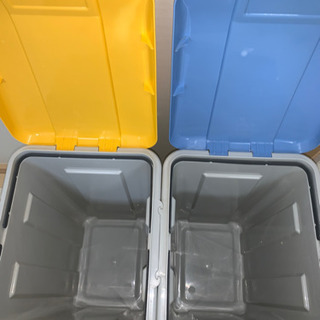 45Lゴミ箱✖︎2個　分別ダストboxジョイント式　分別ゴミ箱連結ありの画像