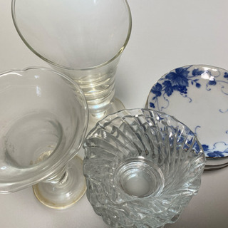 【レトロ】デザート お皿セットの画像