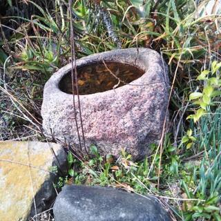石臼　手水鉢　つくばい石　蹲の画像