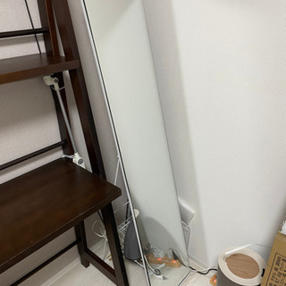 【2月中】【値段交渉⭕】全身鏡 ホワイト