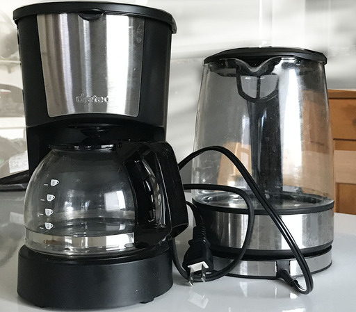 コーヒーメーカーとポット　新生活応援フェア