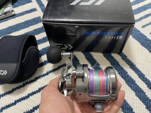 釣竿とリールセット　ソルティガ15H VADELJ60MB