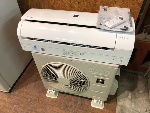 【動作保証60日付】SHARP 2020年 6畳用 ルームエアコン AY-L22S プラズマクラスター【管理KR161】