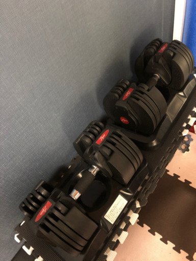 ライシン　アジャスタブルダンベル20kg×2 ベルトラ