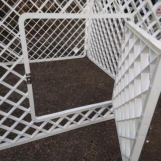 ペットサークル アイリスオーヤマ製の画像