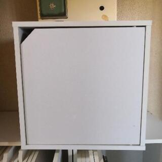【無料】差し上げます。扉付きカラーボックス12個セット