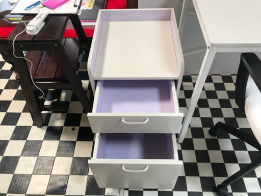 【リサイクルサービス八光　田上店　配達・設置OK】ニトリ　PCデスク4点セット