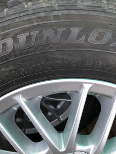 スタッドレスタイヤ　中古　185R/70xR14