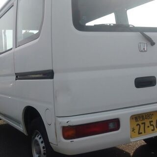 　H24年式　ホンダ　アクティ　ＳＤＸ　今月中、名義変更できる方最安値！！170000円　タイヤ交換　オイル交換済　 後席は広いフラットになります　軽貨物に最適　車検：令和４年　車検付きで乗って帰れます！ クレジットカード決済OK！ 不具合無くすこぶる快調ですの画像