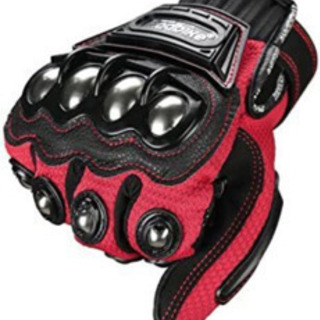 レーシンググローブ　XLサイズ　レッドの画像