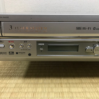 シャープ　VHS DVD-RW/R レコーダーの画像