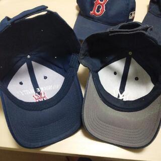 MLB レッドソックス ドジャース ヤンキース キャップの画像