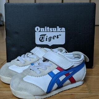 オニツカタイガー キッズ 13.0 MEXICO Mid Runnerの画像