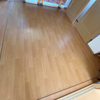木目調　床マット　2年使用　2m×3m お値下げ済み