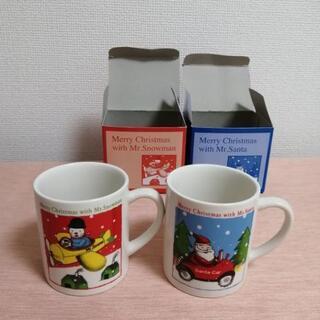 ⭐値下げ⭐新品　マグカップペア サンタクロース　snowman ...