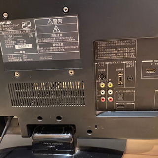 TOSHIBA 22インチ テレビの画像